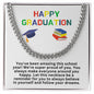 Happy Graduation Cuban Link Necklace