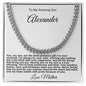 To My Amazing Son Personalized Necklace