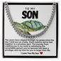 Son Cuban Chain Necklace- Sea Turtle