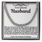 Husband Cuban Link Chain Necklace