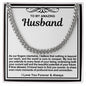 Husband Cuban Link Chain Necklace