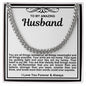 Husband Cuban Link Chain Necklace