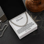 To My Amazing Son Personalized Necklace