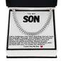 Son Cuban Link Chain - Always Be Your Amazing Self