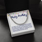 Happy Birthday Cuban Link Chain
