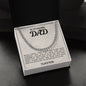 To My Amazing Dad Cuban Link Chain Necklace