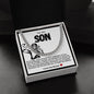 Son Cuban Chain Necklace- Football
