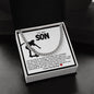 Son Cuban Chain Necklace- Skateboard