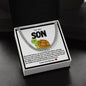 Son Cuban Chain Necklace- Turtle