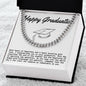 Graduation Cuban Link Chain