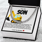 Son Cuban Chain Necklace- Excavator