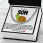 Son Cuban Chain Necklace- Turtle