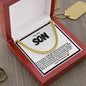 Son Cuban Link Chain- Embrace Life's Challenges