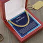 Happy Graduation Cuban Link Chain