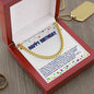 Happy Birthday Cuban Link Chain Necklace