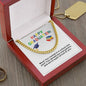 Happy Graduation Cuban Link Necklace