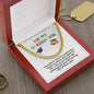 Happy Graduation Cuban Link Necklace