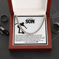 Son Cuban Chain Necklace- Skateboard