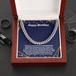 Happy Birthday Cuban Link Chain