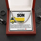 Son Cuban Chain Necklace- Yellow Dump Truck