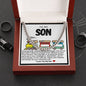 Son Cuban Chain Necklace- Train