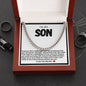 Son Cuban Link Chain- Embrace Life's Challenges
