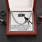 Son Cuban Chain Necklace- Hockey
