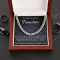Teacher Cuban Link Chain