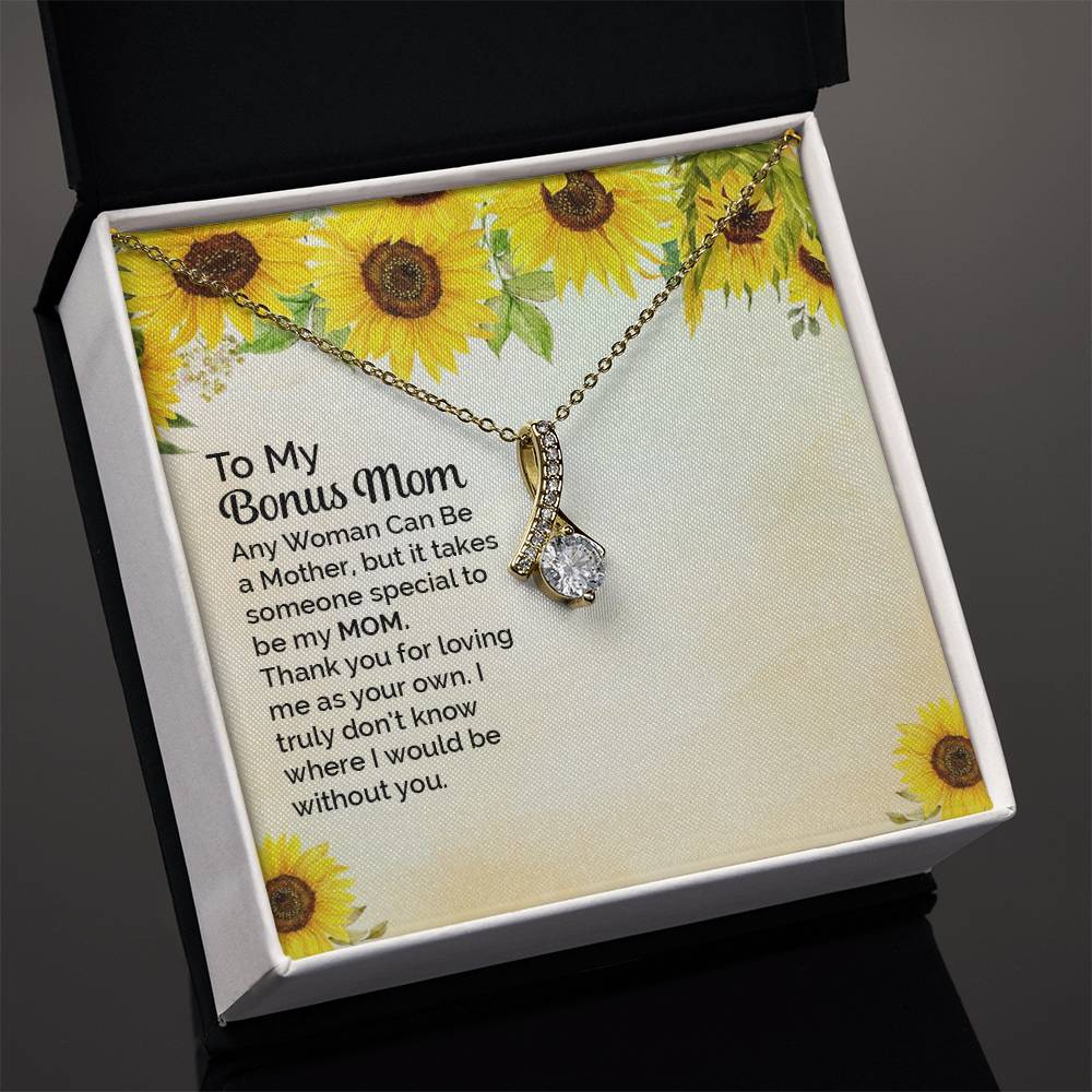 To My Bonus Mom Necklace