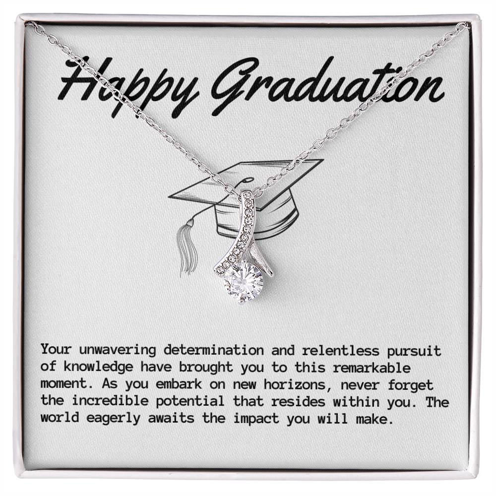 Happy Graduation Necklace