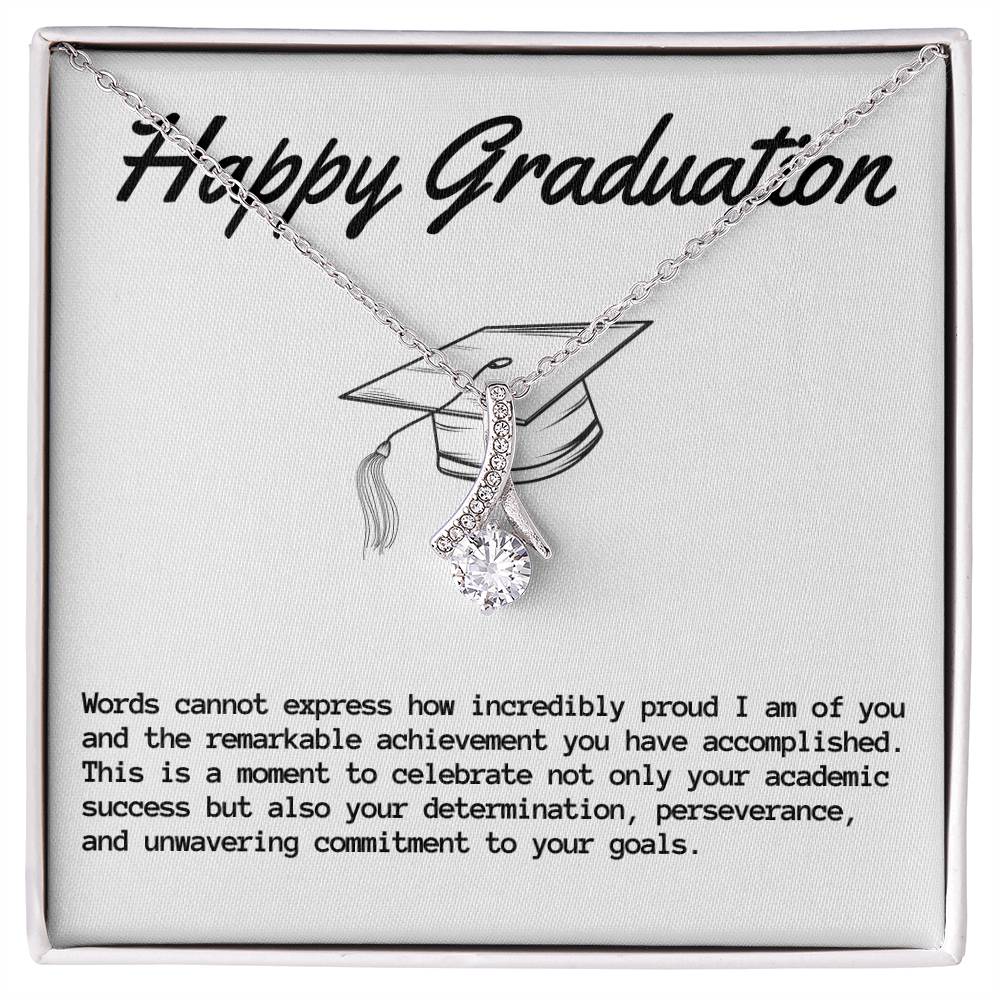 Happy Graduation Necklace