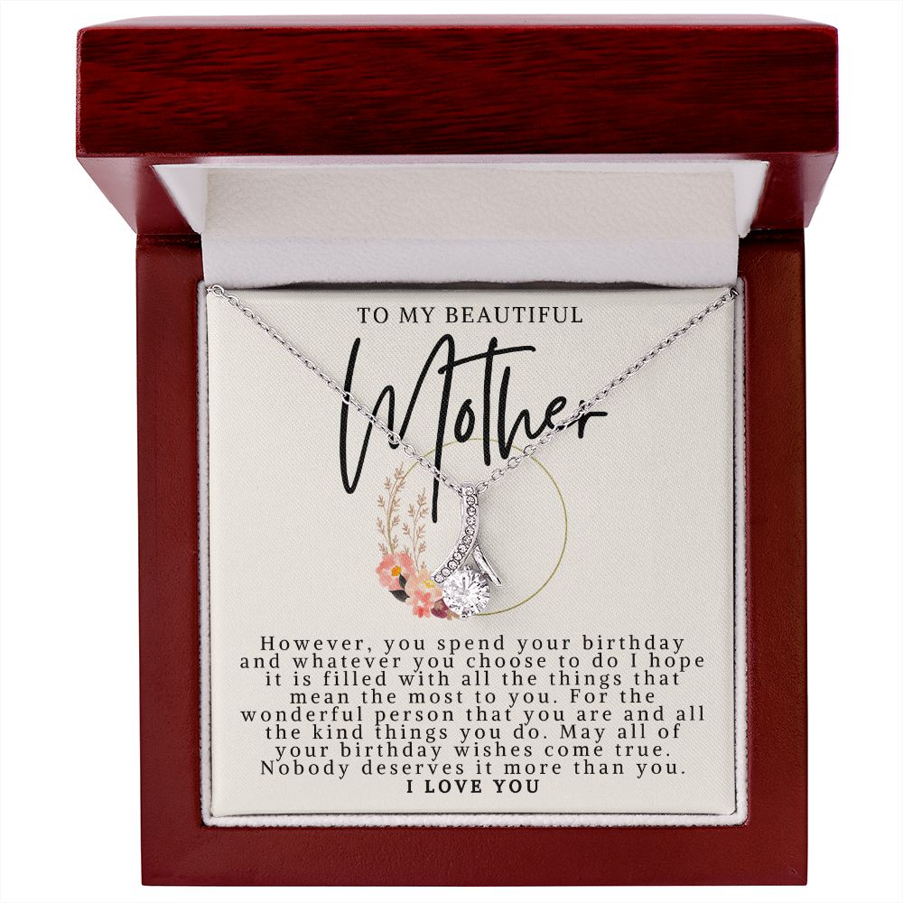 Mother Birthday Necklace