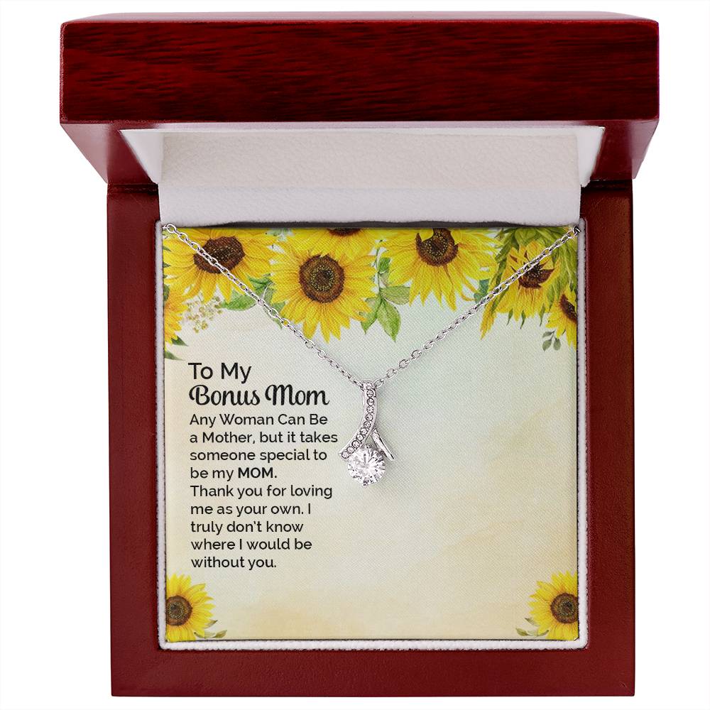 To My Bonus Mom Necklace