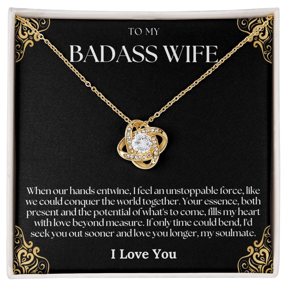 Wife Love Knot Necklace