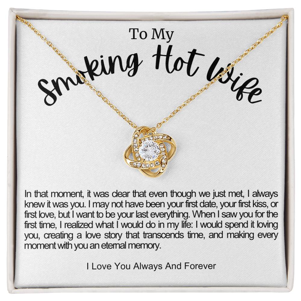 Love Knot Wife Necklace