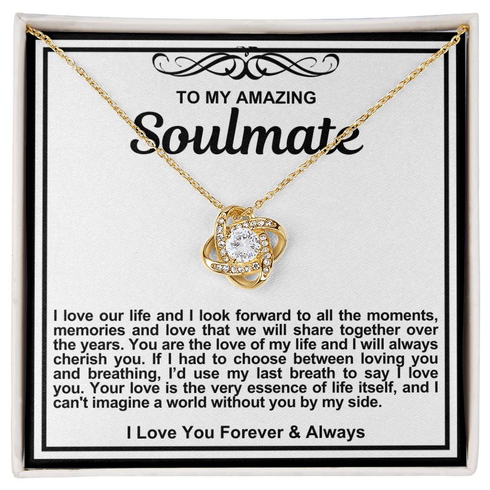Soulmate Love Knot Necklace