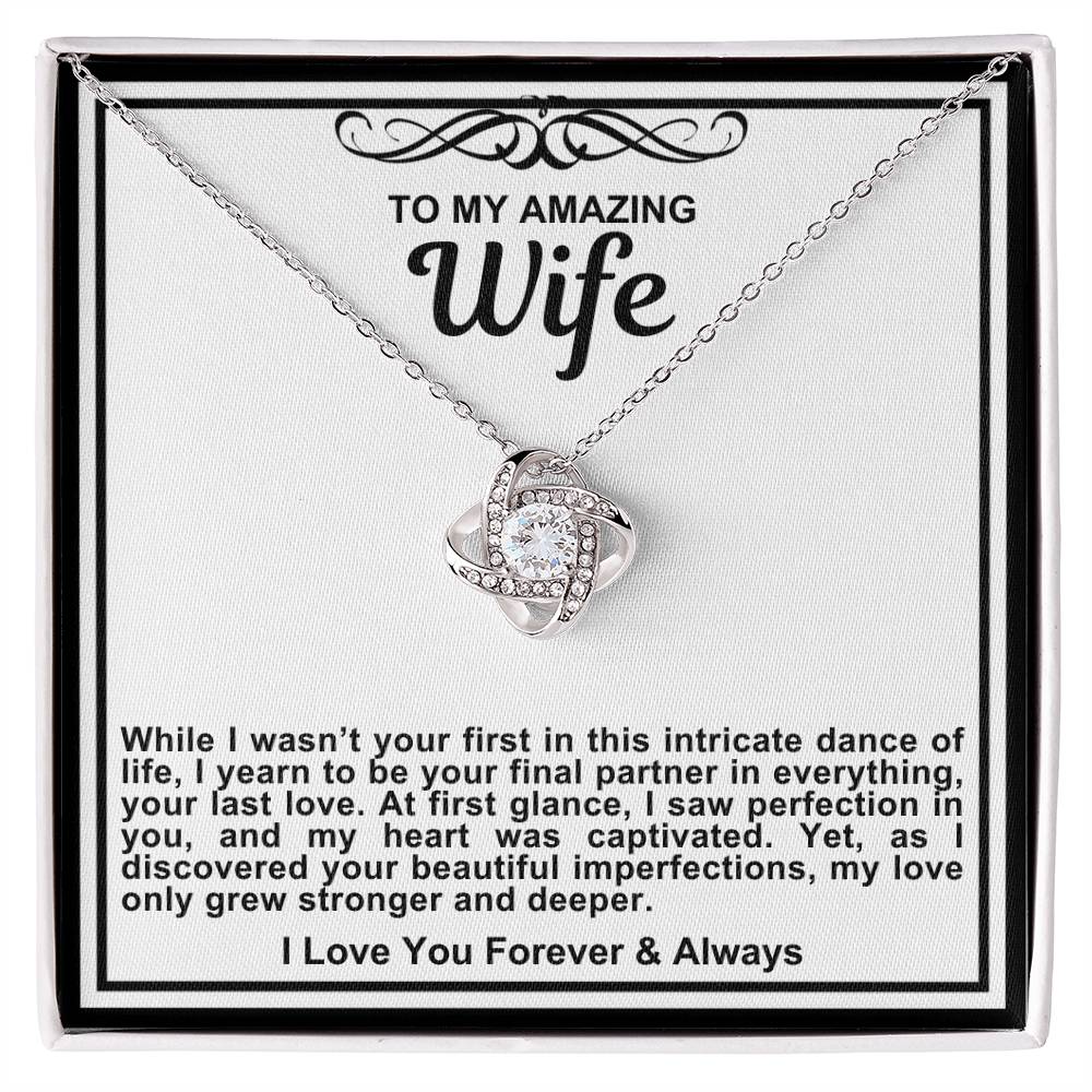 Wife Love Knot Necklace