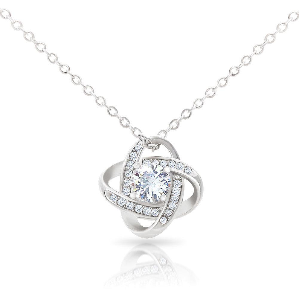 Soulmate Valentine Love Knot Necklace