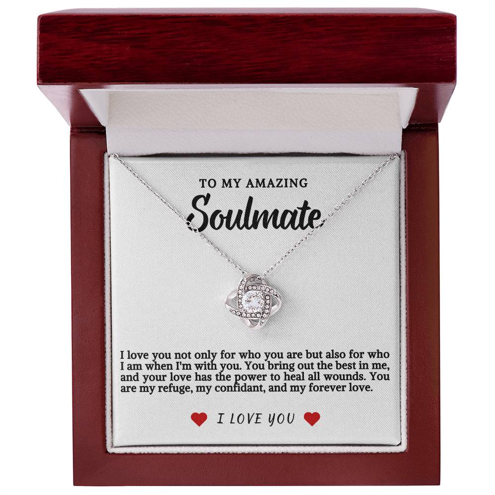 Soulmate Love Knot Necklace