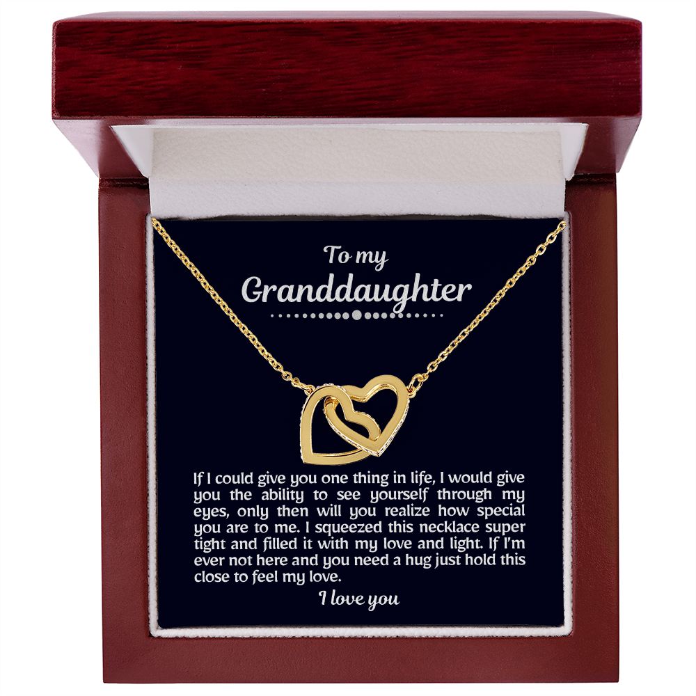 Granddaughter Hearts Necklace