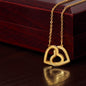 Beautiful Double Heart Necklace For You