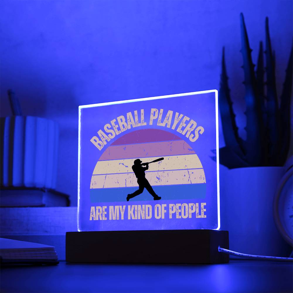 Baseball Players Plaque