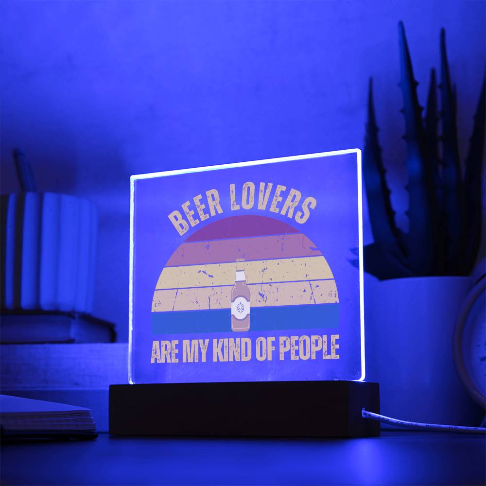 Beer Lovers Plaque