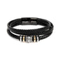 Boyfriend Vegan Leather Bead Bracelet
