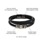 To Godson from God Parent Bracelet