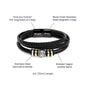To Godson from God Parent Bracelet