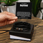 Boyfriend Vegan Leather Bead Bracelet