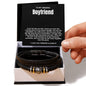 Boyfriend Vegan Leather Bead Bracelet