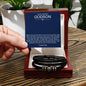 To Godson from God Parent Bracelet