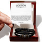 To Godson from God Parent Bracelet